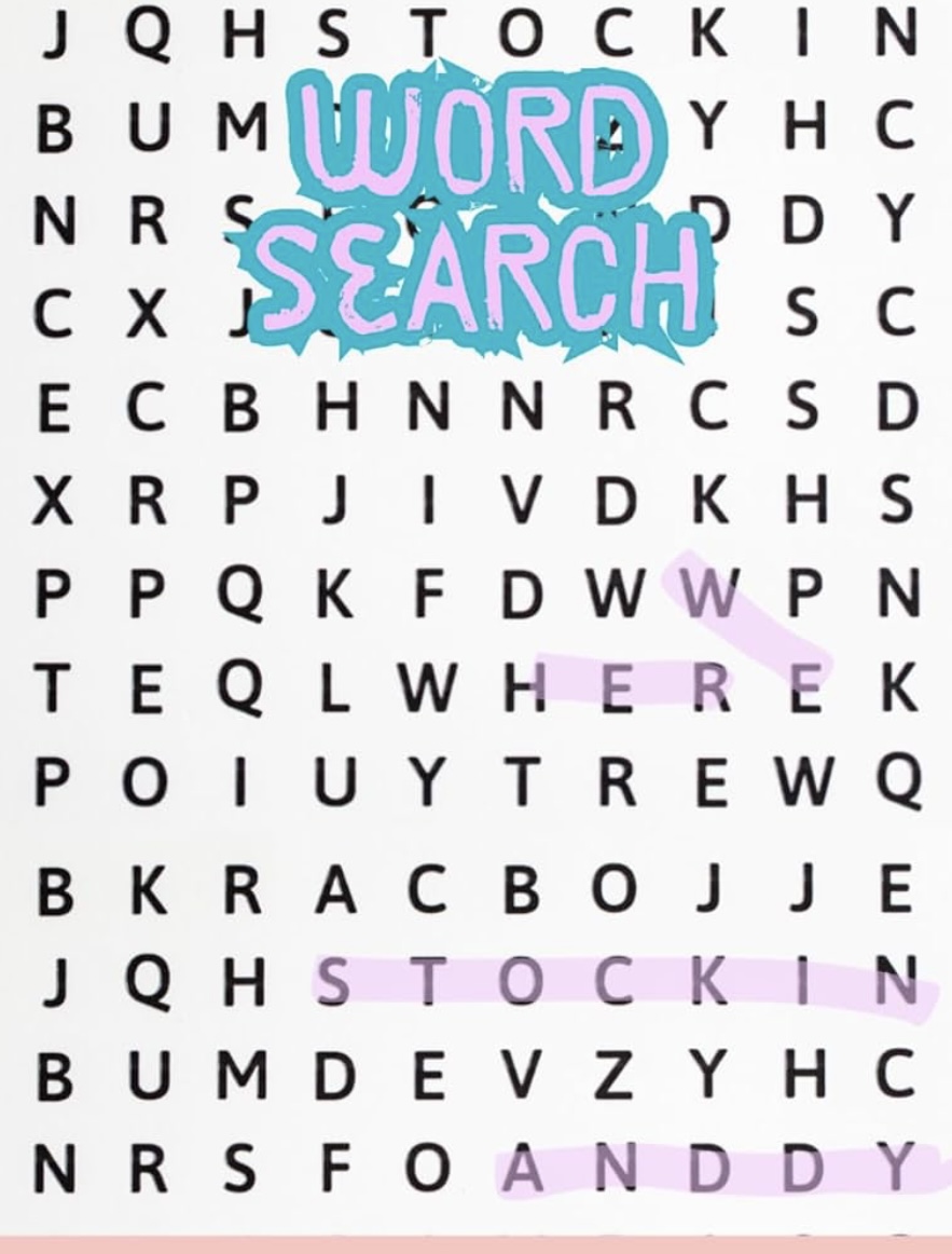 Word Search by Ana L. Vazquez